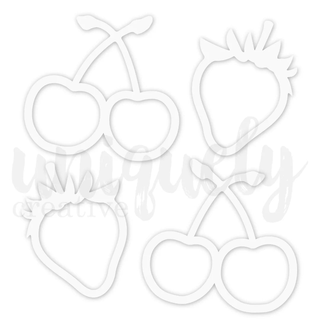Uniquely Creative - Fruity Fun Overlays (Oh So Lovely release)