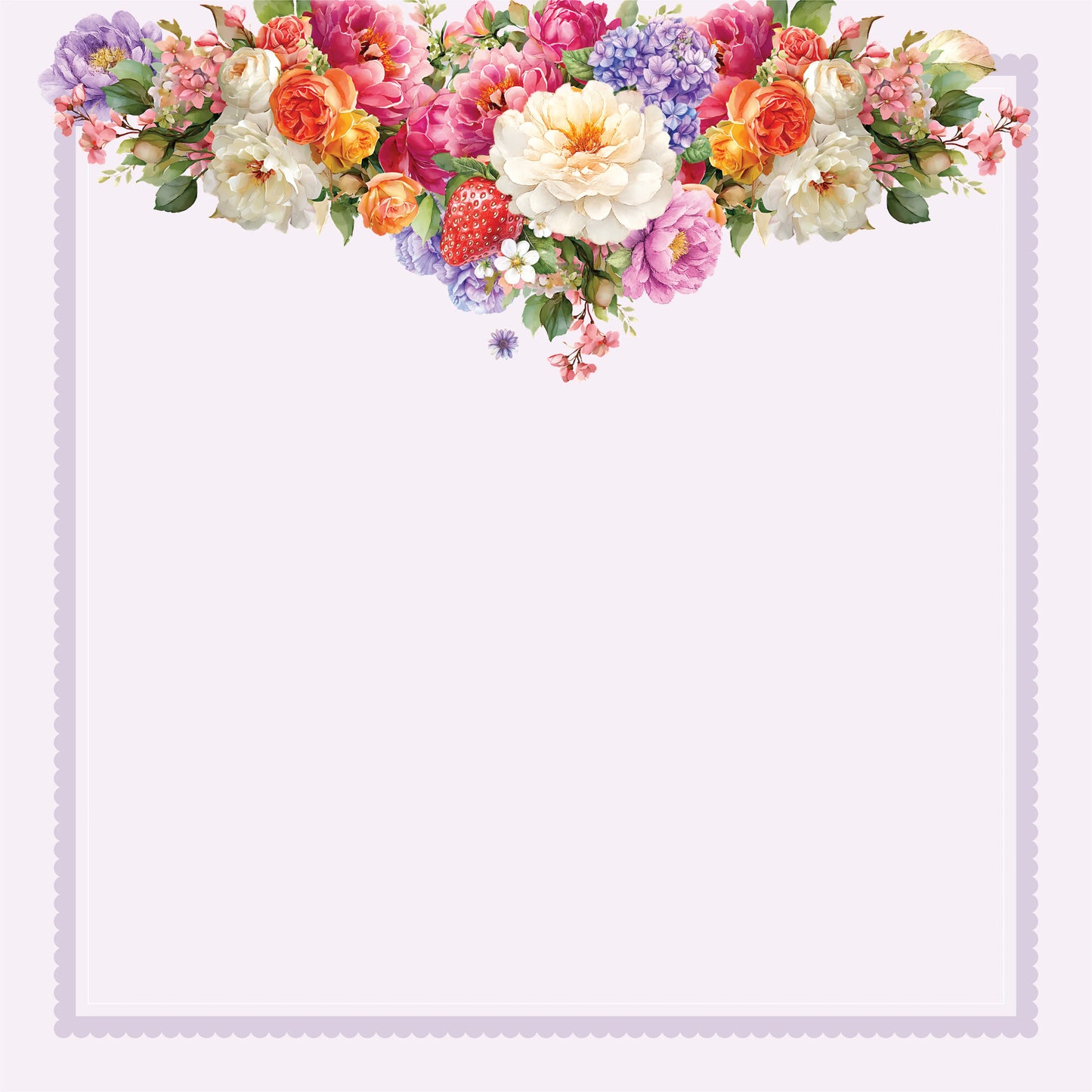 Uniquely Creative - Oh So Lovely - 12x12 Oh Hello There Paper (1/sheet)
