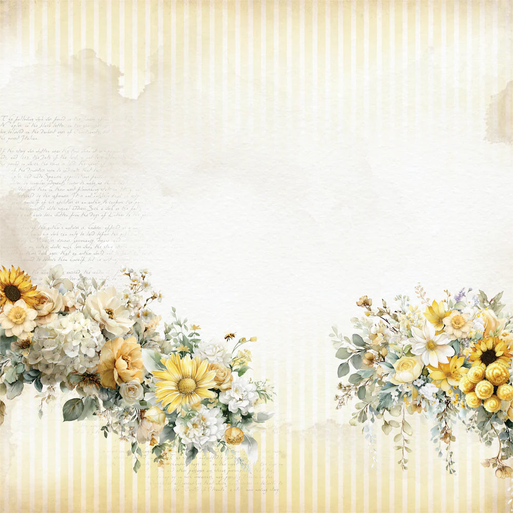Uniquely Creative - Sweet as Honey - 12x12 Nice Things Paper (1/sheet)