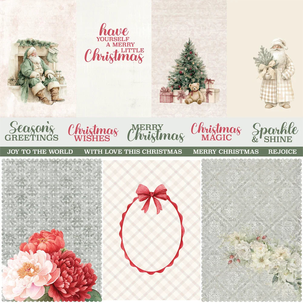 Uniquely Creative - Christmas Keepsakes - 12x12 Festive Memories Paper (1/sheet) (Oct 26)