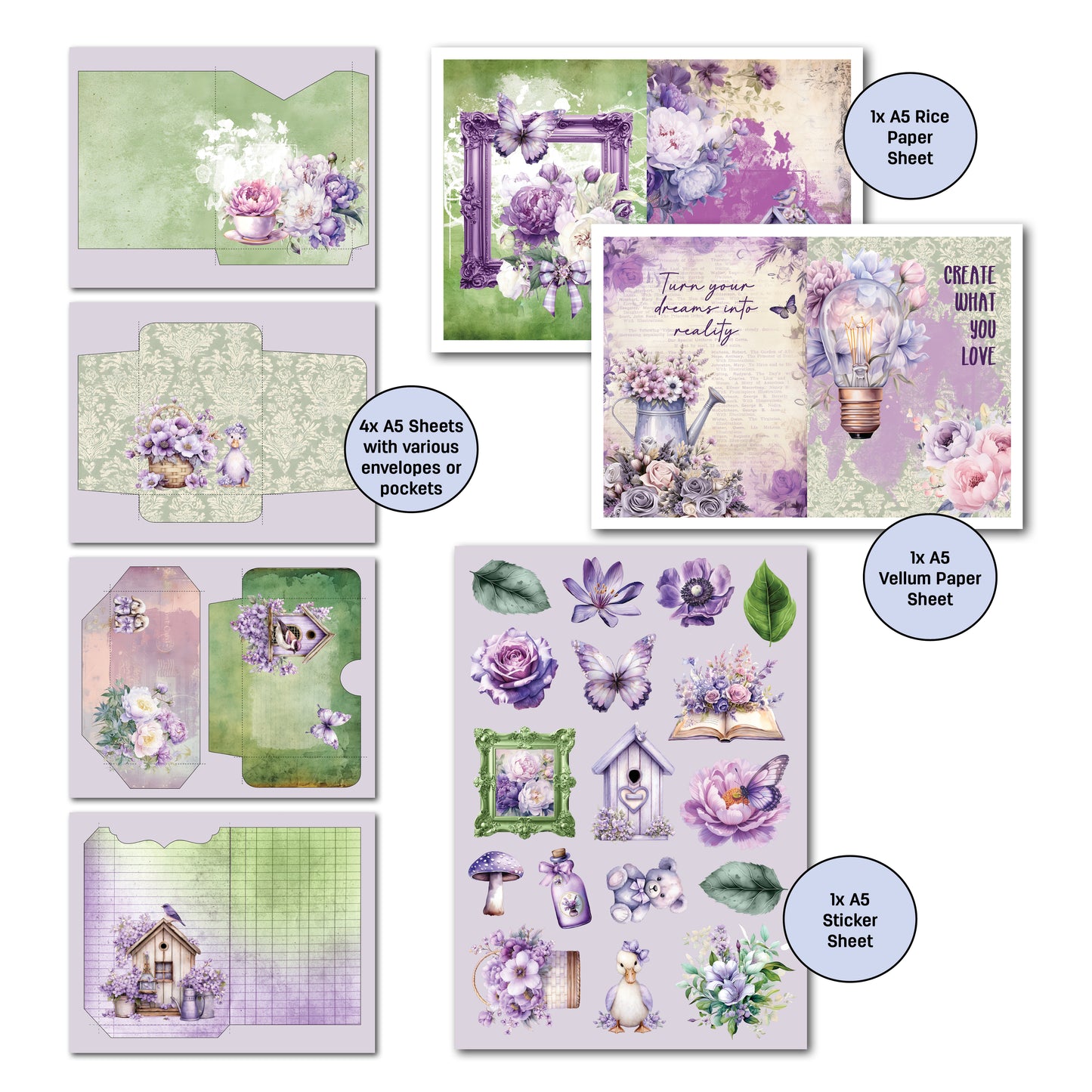 3Quarter Designs - Gimme More - Violet Dreams