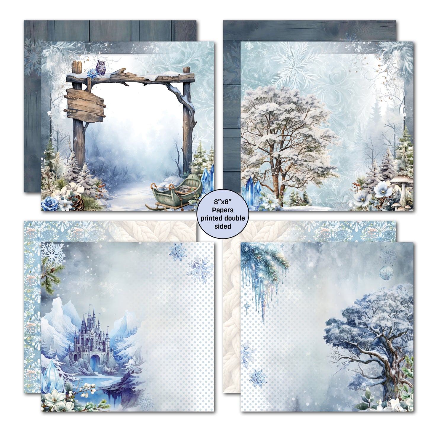 3Quarter Designs - 8x8 - Winter Chronicles