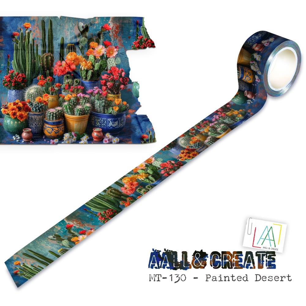 AALL And Create Layer - It - Up Washi Tape - 130 - Painted Desert - The Crafty Kiwi