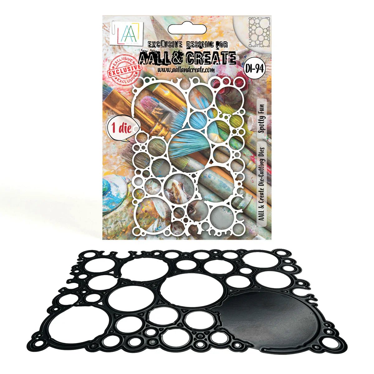 AALL & Create - Die - Cutting Set - Spotty Fun - The Crafty Kiwi