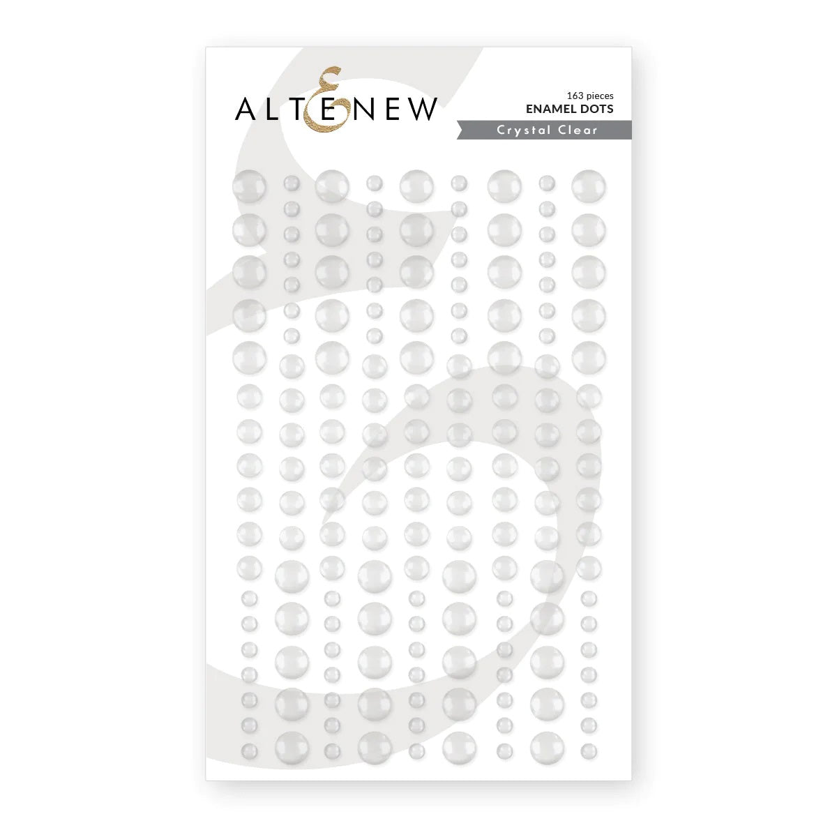 Altenew - Crystal Clear Enamel Dots - The Crafty Kiwi