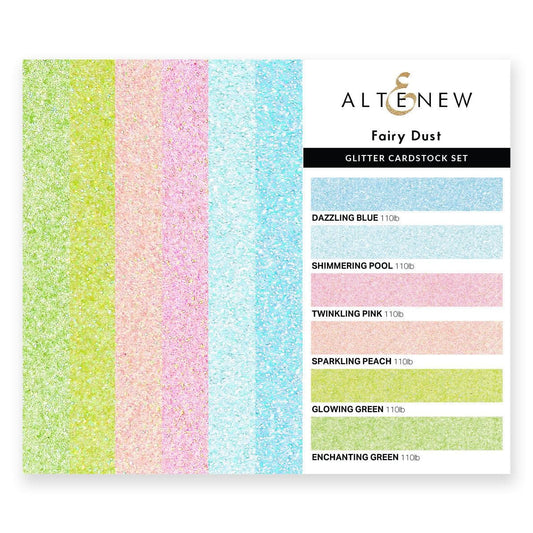 Altenew - Glitter Gradient Cardstock - Fairy Dust - The Crafty Kiwi