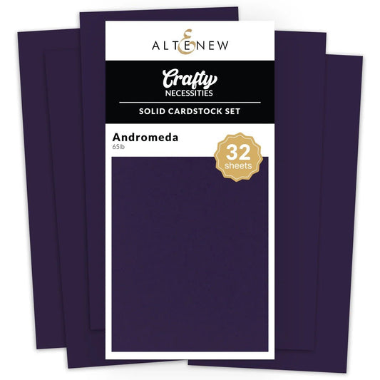 Altenew - Solid Cardstock Set - Andromeda (32/sheets) - The Crafty Kiwi