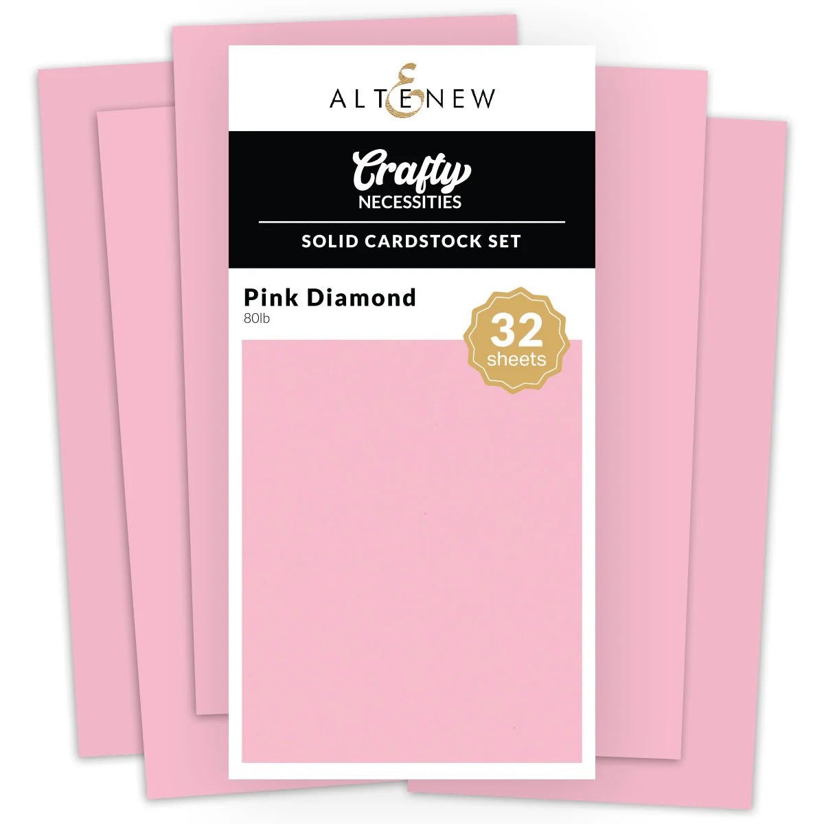 Altenew - Solid Cardstock Set - Pink Diamond (32 /sheets) - The Crafty Kiwi