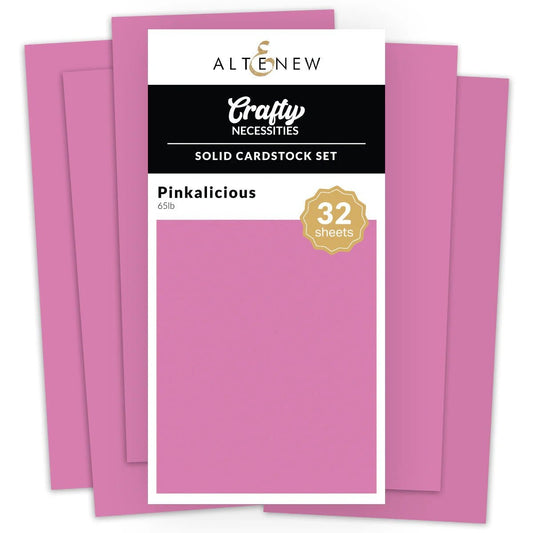 Altenew - Solid Cardstock Set - Pinkalicious (32/sheets) - The Crafty Kiwi