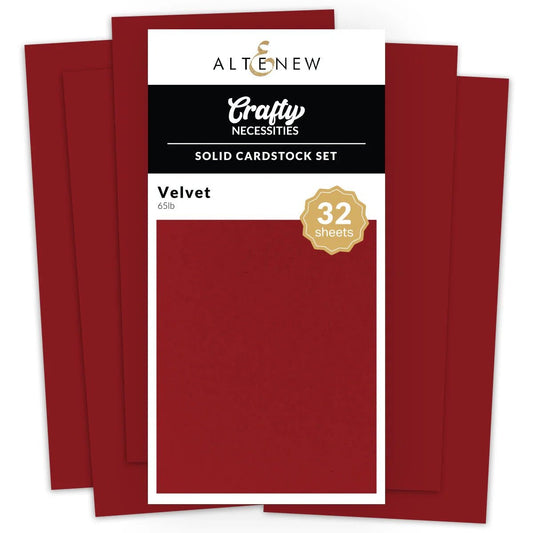 Altenew - Solid Cardstock Set - Velvet (32/sheets) - The Crafty Kiwi