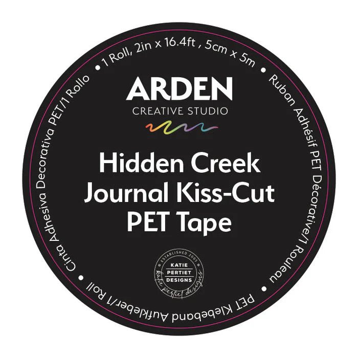 Arden Creative Studio - Hidden Creek - Kiss - Cut PET Tape - Journal - The Crafty Kiwi