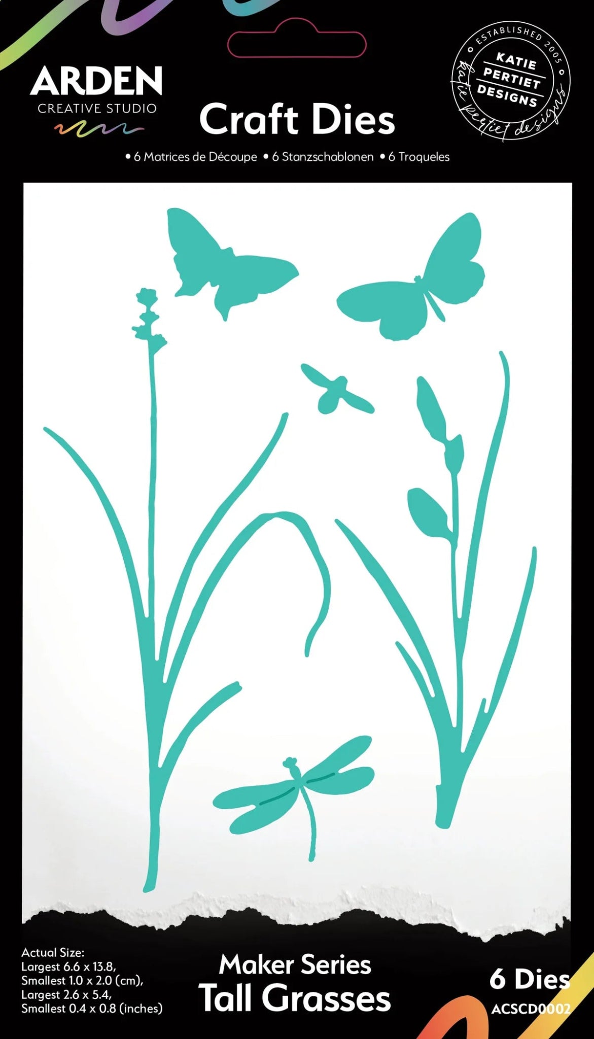 Arden Creative Studio - Hidden Creek - Tall Grasses Die Set - The Crafty Kiwi