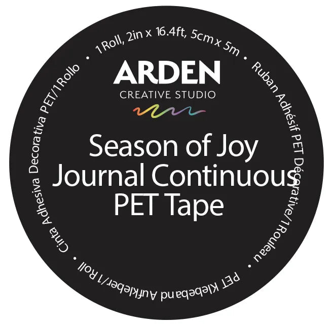 Arden Creative Studio - Season of Joy - Kiss - Cut PET Tape - The Crafty Kiwi