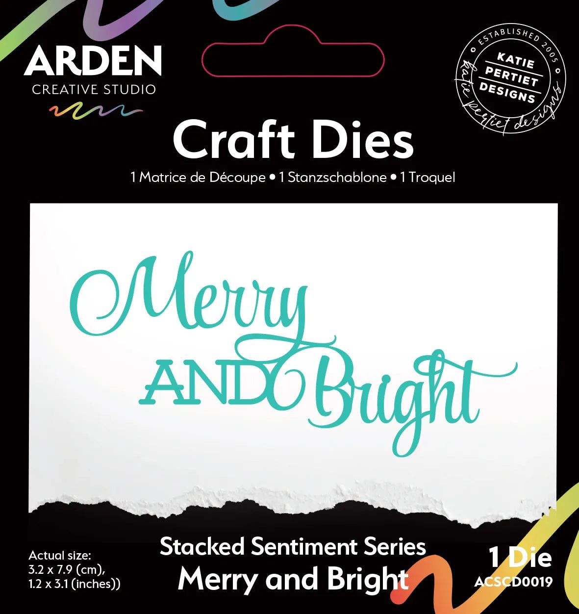 Arden Creative Studio - Season of Joy - Merry and Bright - Craft Die Set - The Crafty Kiwi