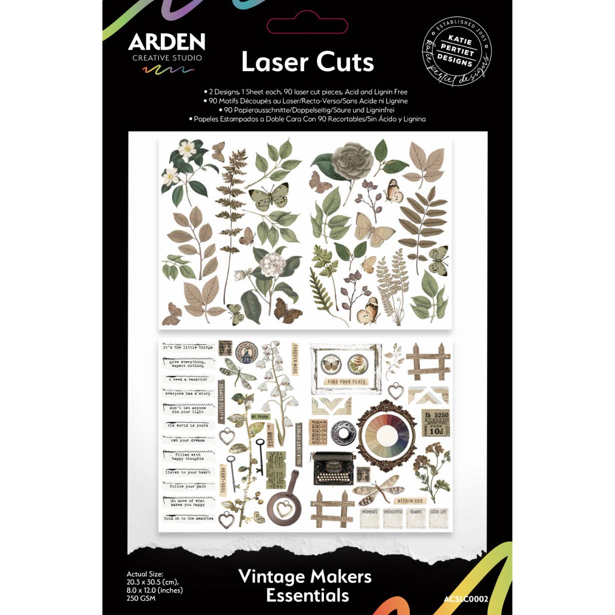 Arden Creative Studio - Vintage Maker - Laser Cuts - The Crafty Kiwi