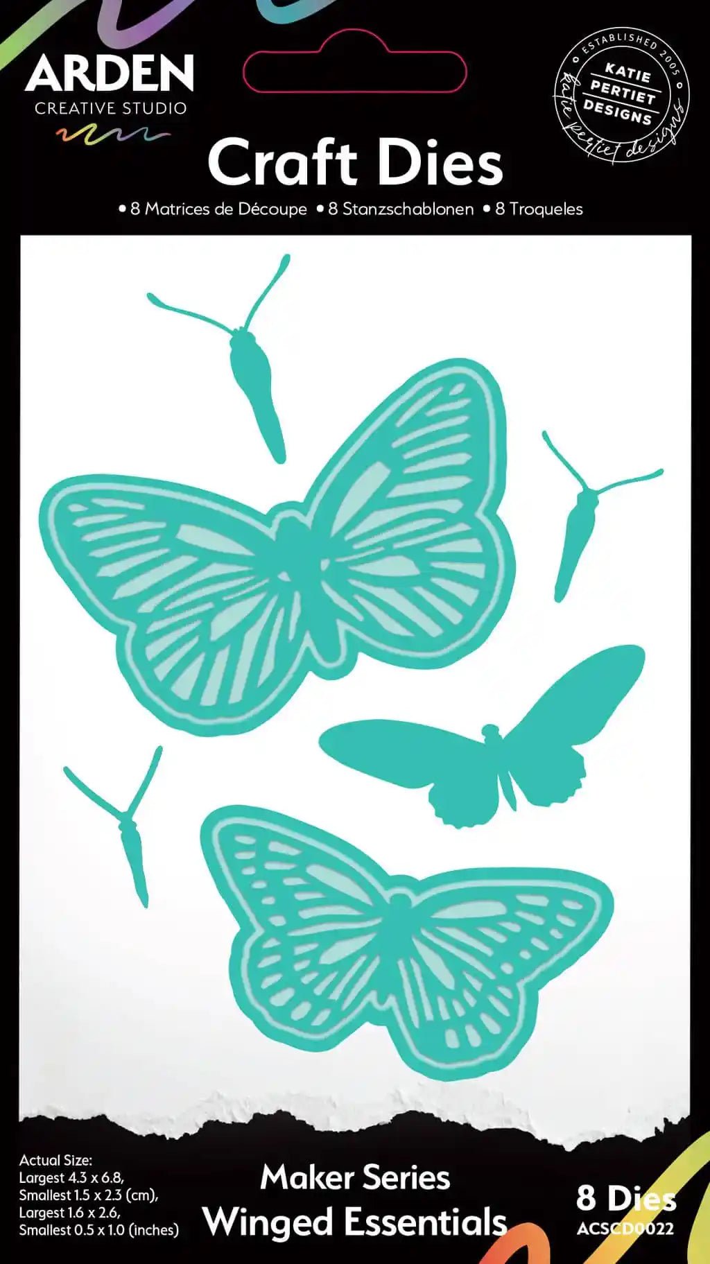 Arden - Maker Series - Winged Essentials Die Set - The Crafty Kiwi
