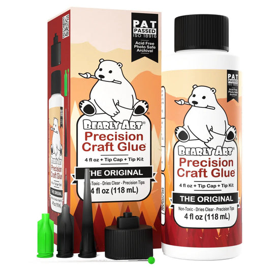 Bearly Art - Precision Art Glue - The ORIGINAL - The Crafty Kiwi