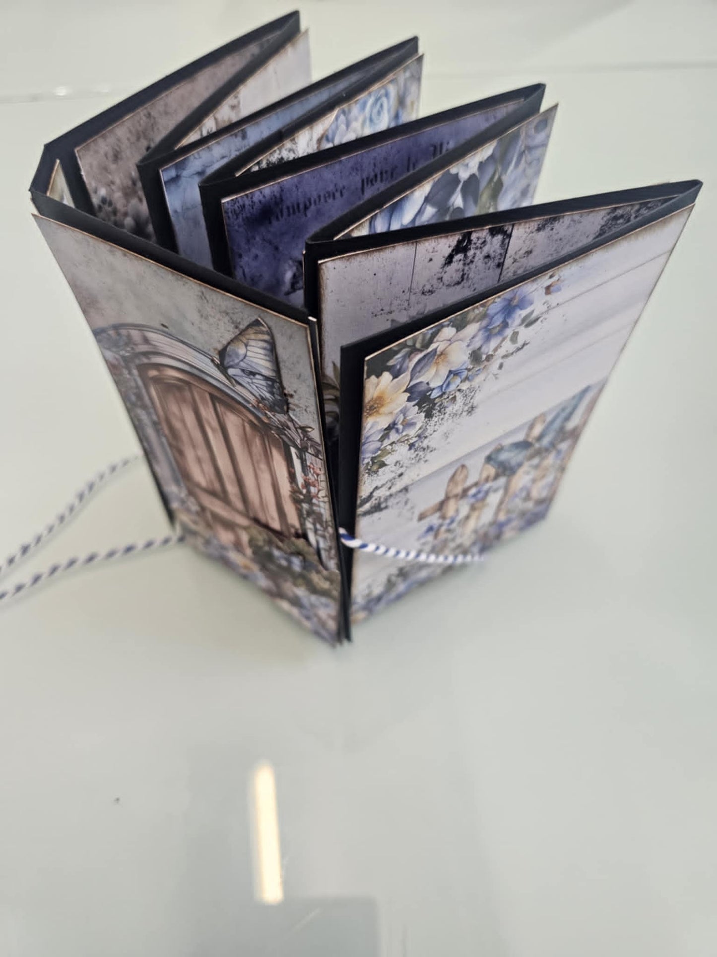 Chch Papercraft Show - Mini Class with Jo from 3Quarter Designs - Tuck & Play Mini Album - The Crafty Kiwi