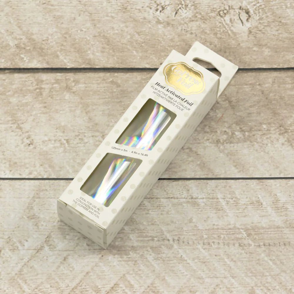 Couture Creations - Go Press & Foil - Heat Activated Foil (Silver Mirror Material) - The Crafty Kiwi