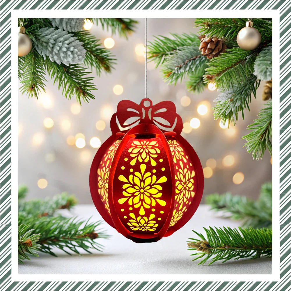 CrafTreat - DIY Paper Lantern - Ornament - The Crafty Kiwi
