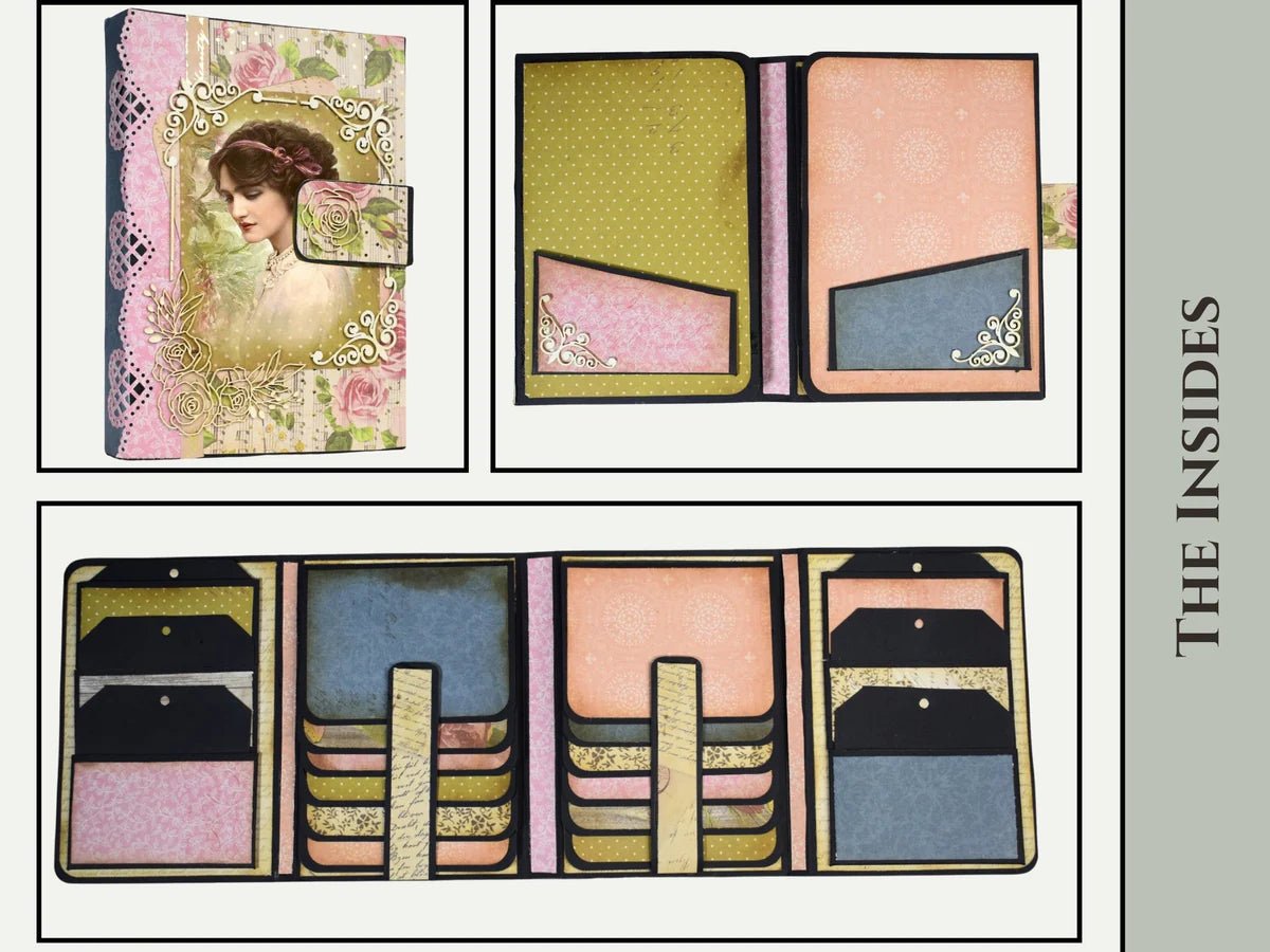 CrafTreat - Double Folio Blanks - 2 albums, 1 black, 1 kraft - The Crafty Kiwi