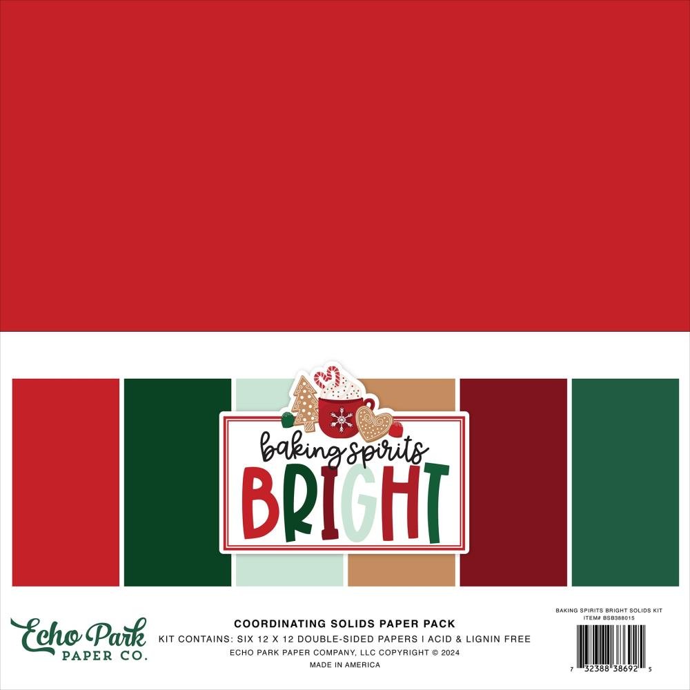Echo Park - Baking Spirits Bright Bundle Kit - The Crafty Kiwi