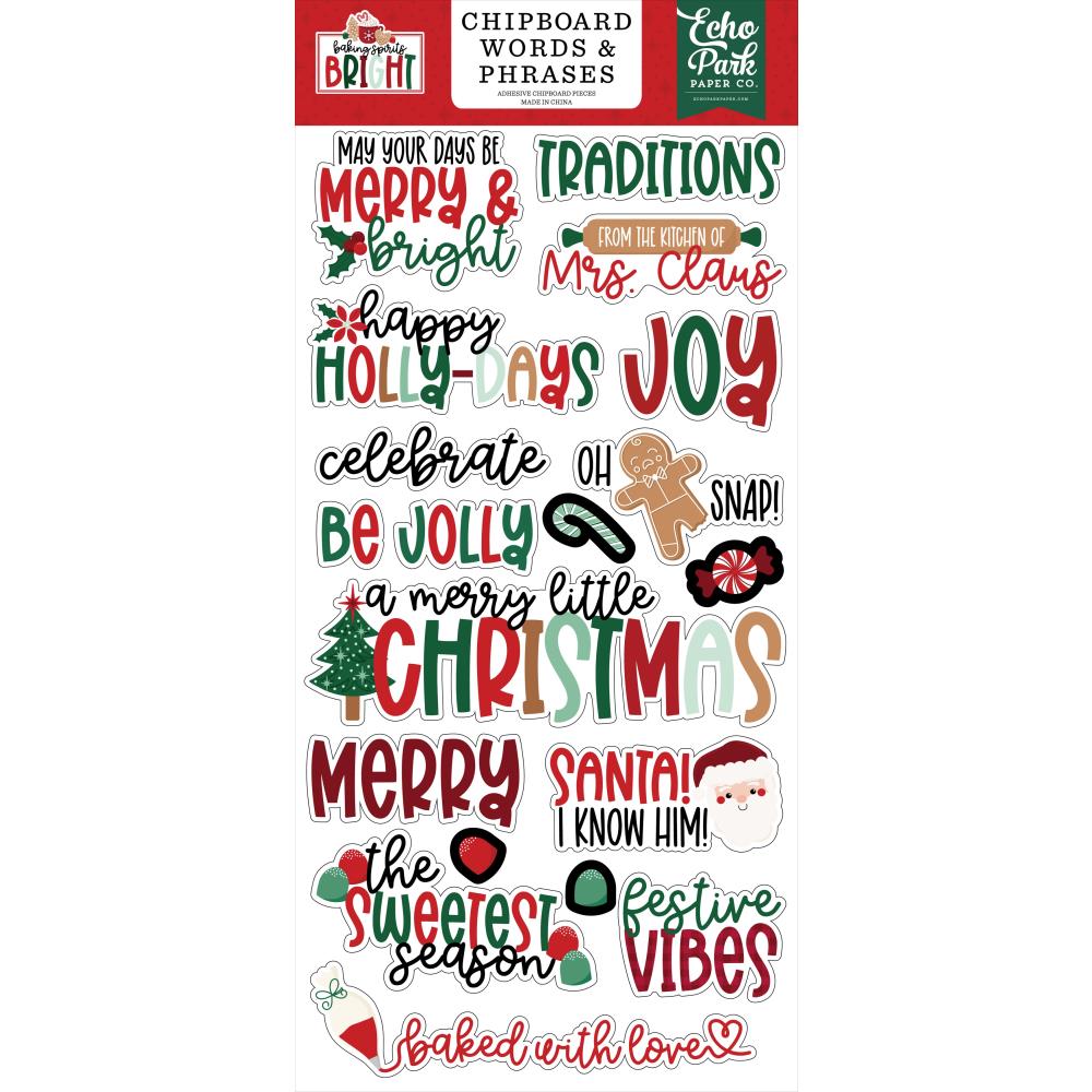 Echo Park - Baking Spirits Bright Bundle Kit - The Crafty Kiwi