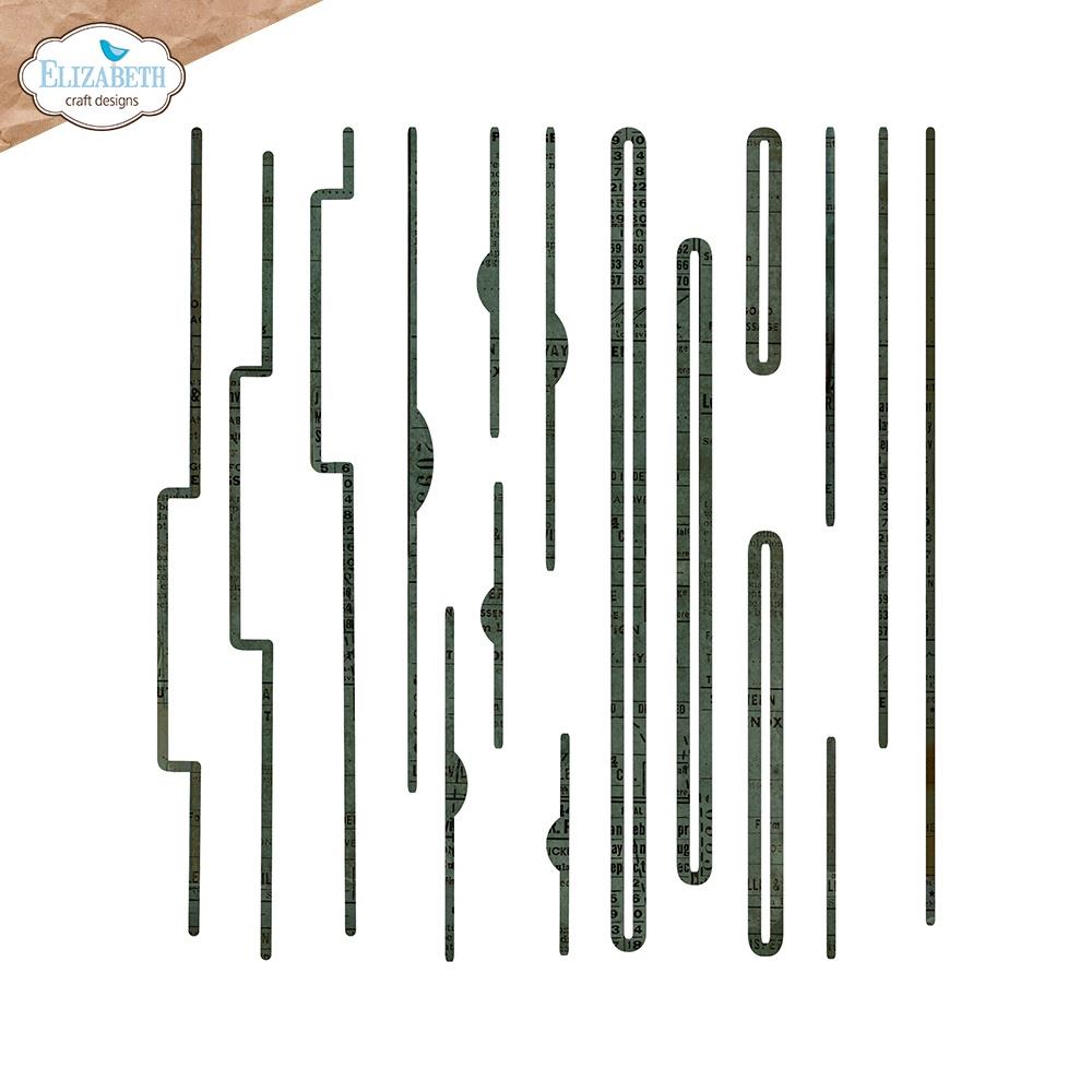 Elizabeth Craft - Metal Die - Slots And Pockets (17 dies) - The Crafty Kiwi