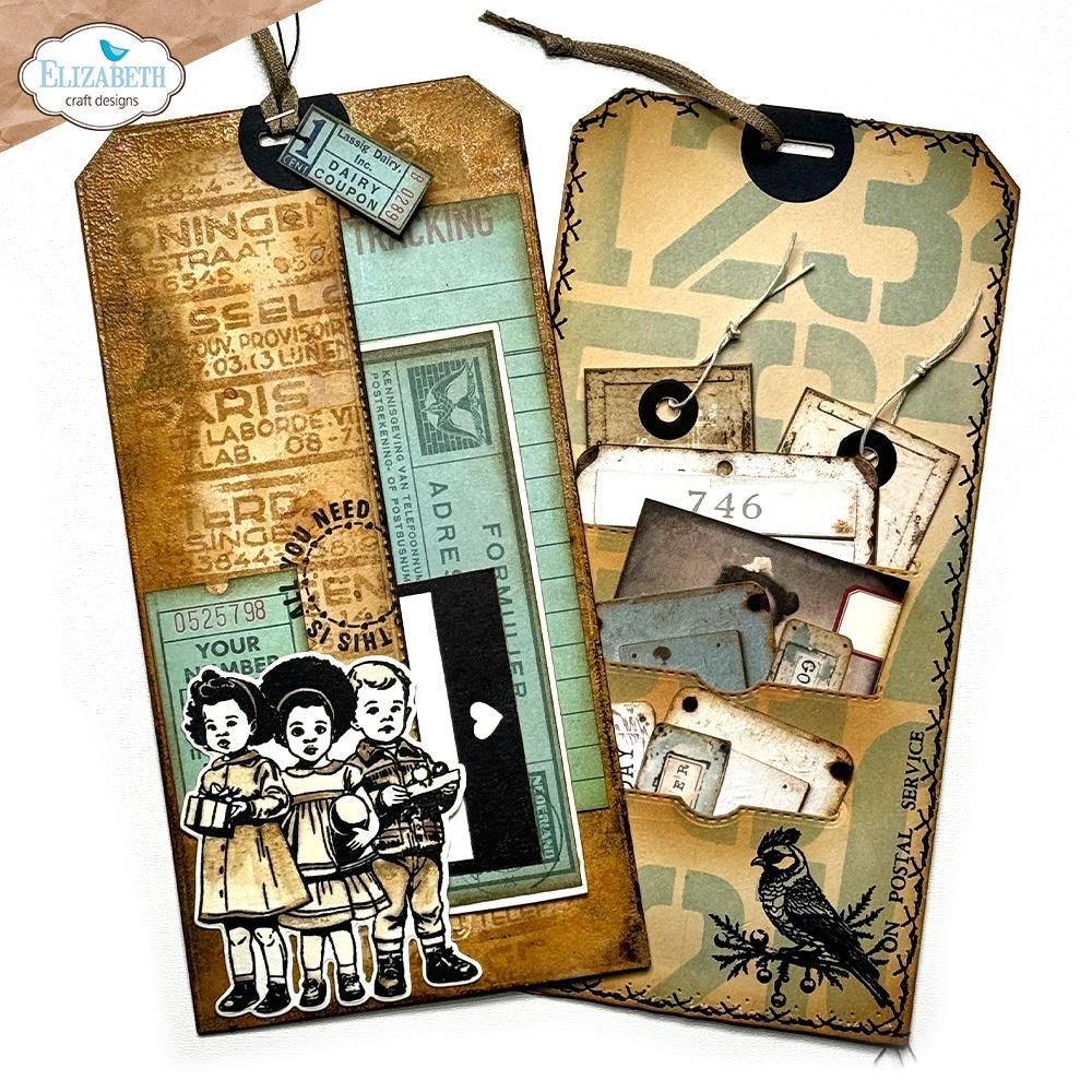 Elizabeth Craft - Metal Die - Slots And Pockets (17 dies) - The Crafty Kiwi