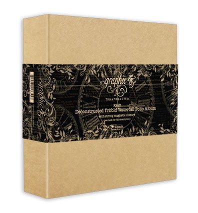 Graphic 45 - Deconstructed Trifold Waterfall Folio Album - The Crafty Kiwi