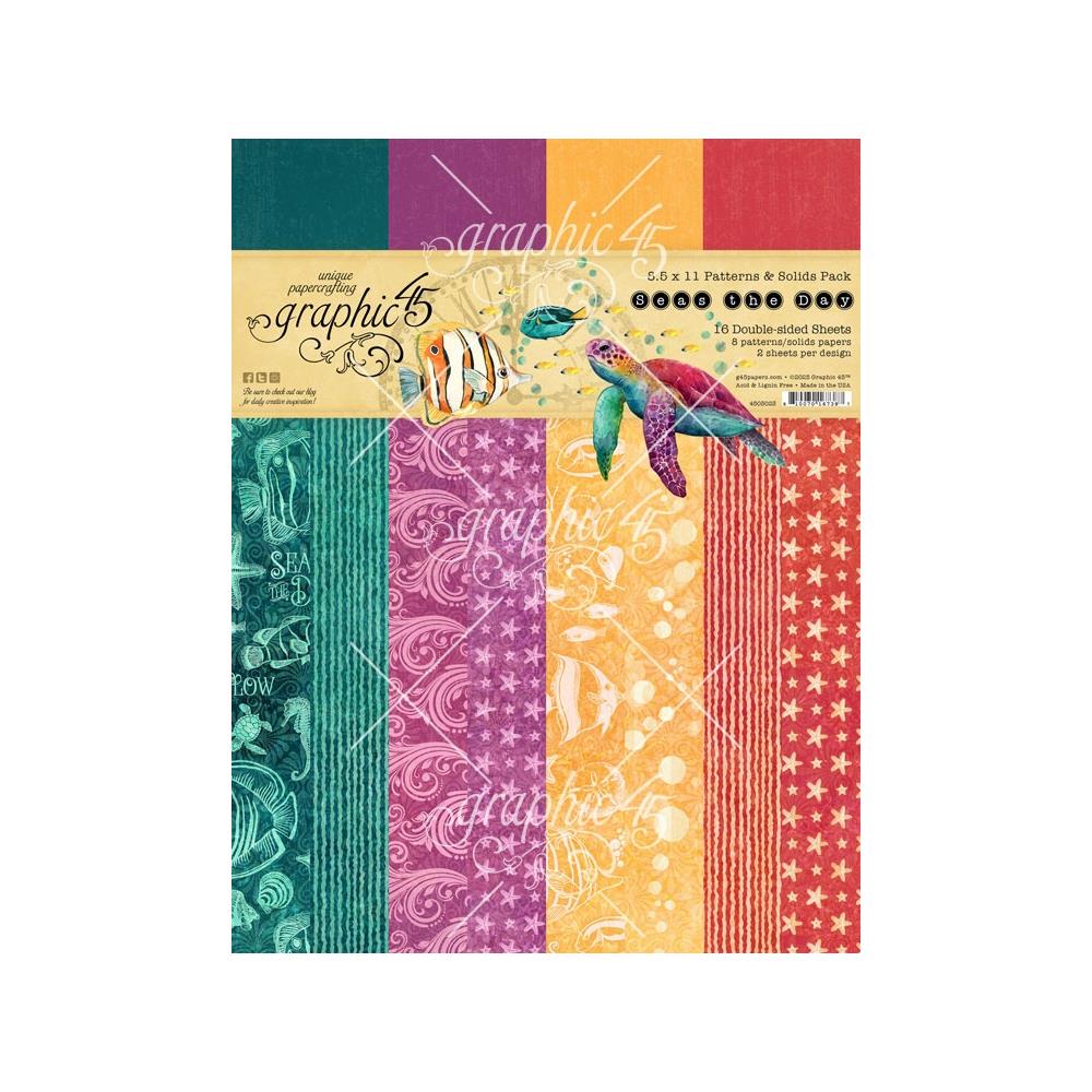Graphic 45 - Seas the Day Bundle (4 products) - The Crafty Kiwi
