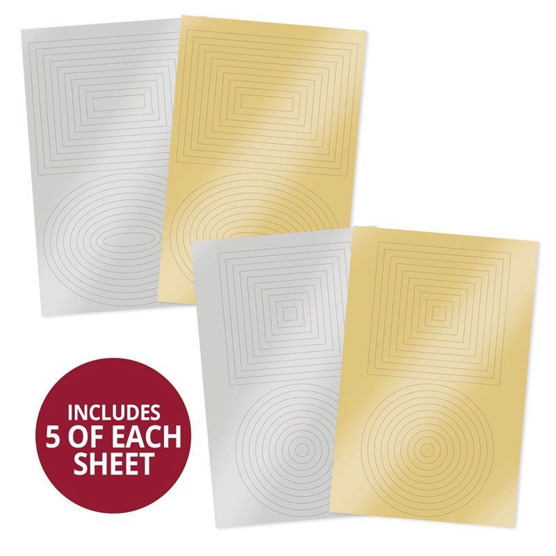 Hunkydory Crafts - Essential Die - Cut Nested Mirri Frames - The Crafty Kiwi