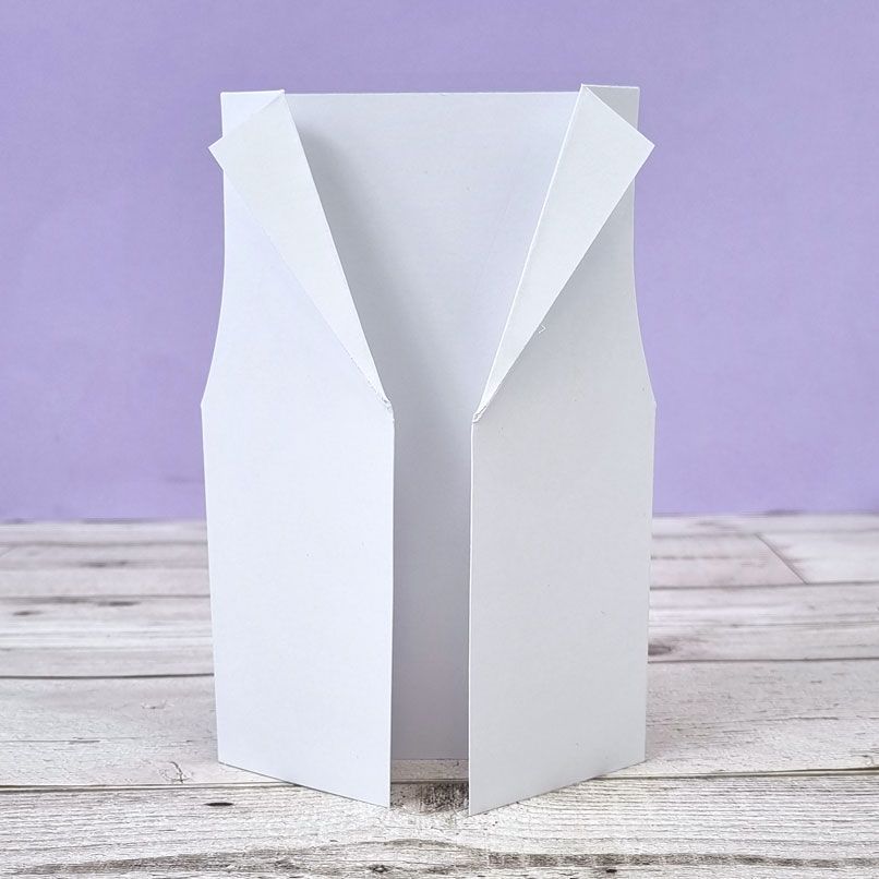 Hunkydory Crafts - Luxury Shaped Card Blanks & Envelopes - Jacket (5/pack) - The Crafty Kiwi