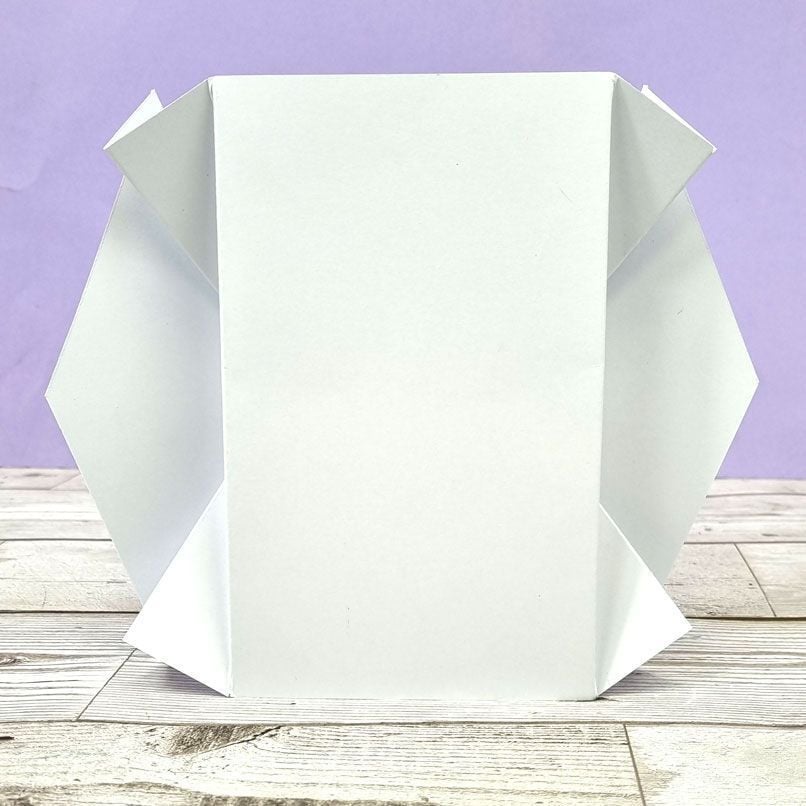 Hunkydory Crafts - Luxury Shaped Card Blanks & Envelopes - Tall Diamond Edge Card (5/pack) - The Crafty Kiwi