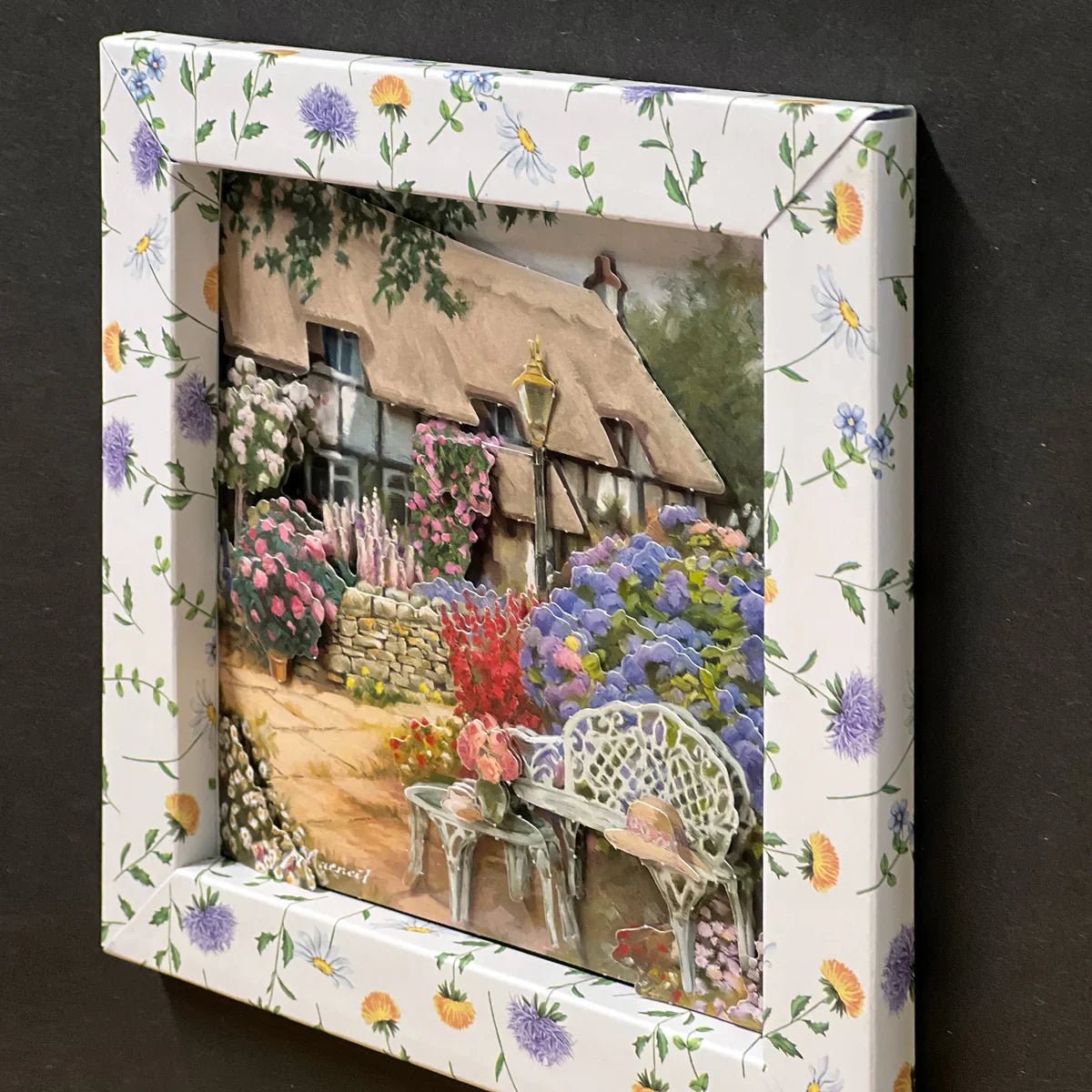 Katy Sue - 3D Die Cut Decoupage - Cottage Patio (1/sheet) - The Crafty Kiwi