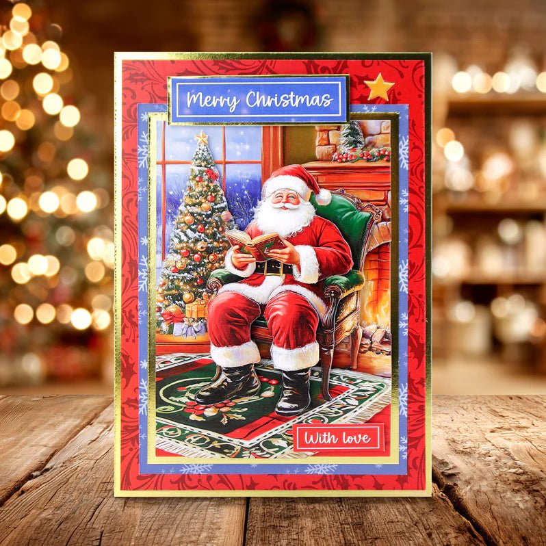 Katy Sue - 3D Die Cut Decoupage – Santa's Story (1/sheet) - The Crafty Kiwi