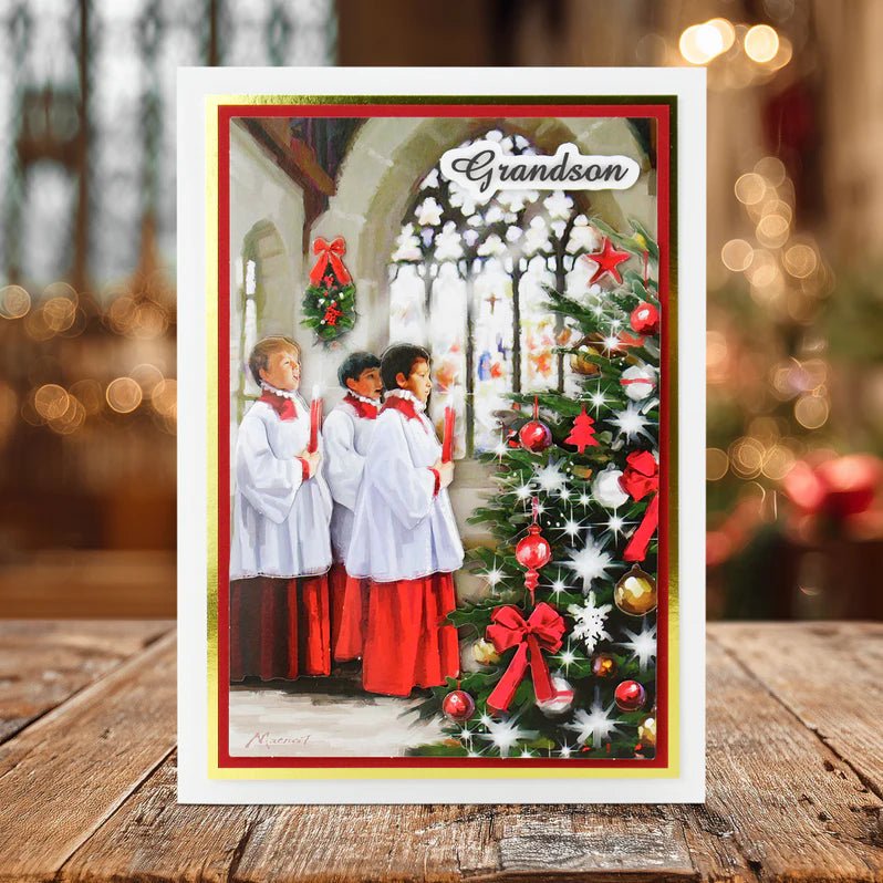 Katy Sue - 3D Die Cut Decoupage – Singing Choir (1/sheet) - The Crafty Kiwi