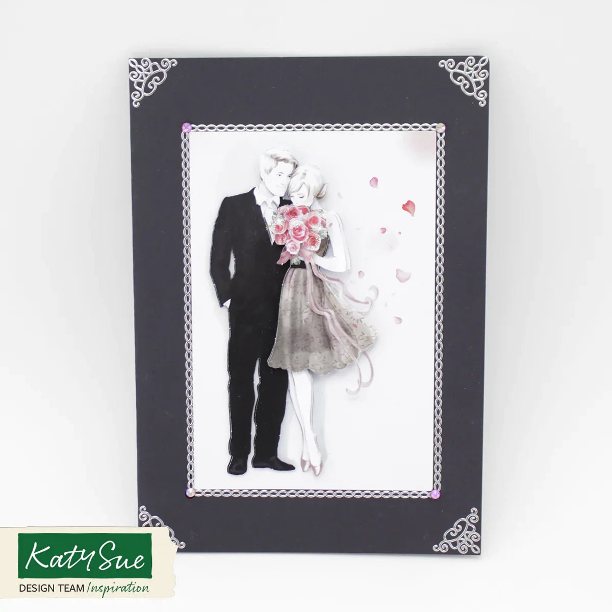 Katy Sue - 3D Die Cut Decoupage - Young Couple (1/sheet) - The Crafty Kiwi
