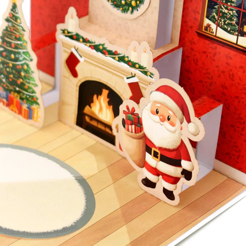 Katy Sue - 3D Santa & Friends Pop Up Christmas Card Making Kit (4/pack) - The Crafty Kiwi
