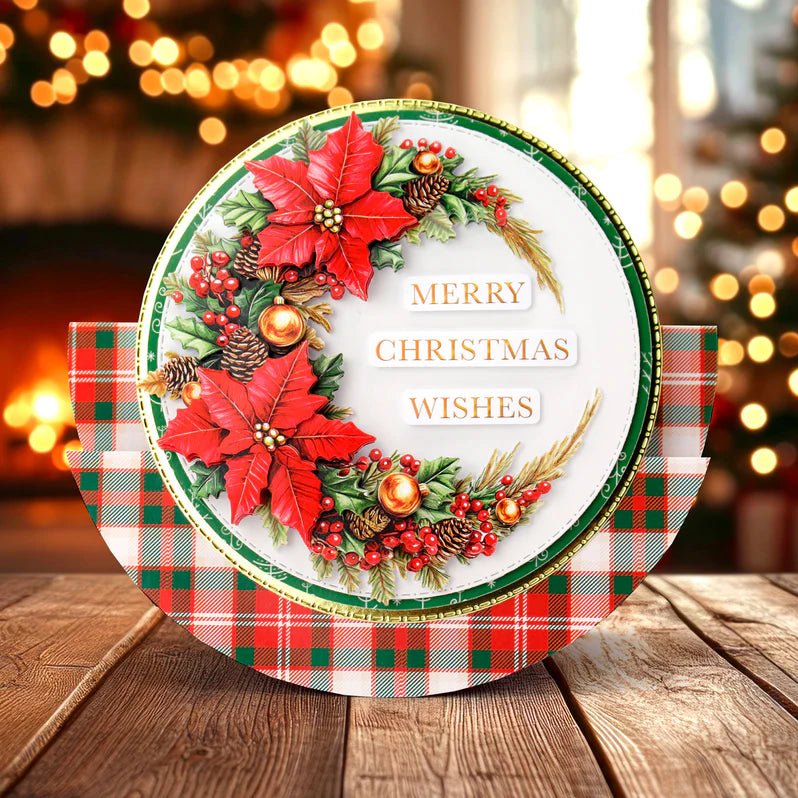 Katy Sue - Die Cut Decoupage – Christmas Flowers (1/sheet) - The Crafty Kiwi