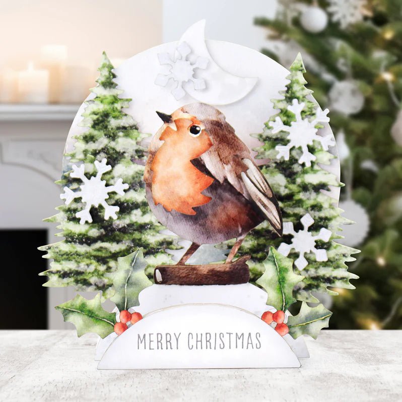 Katy Sue - Pop Up Card Making Kit - Watercolour Christmas Animals (4/designs) - The Crafty Kiwi