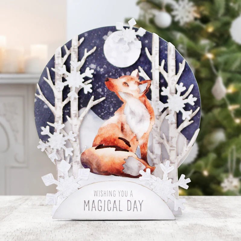 Katy Sue - Pop Up Card Making Kit - Watercolour Christmas Animals (4/designs) - The Crafty Kiwi