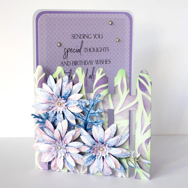 Katy Sue - Ready to Decorate - Picket Fence Cards with Envelopes (4/pack) - The Crafty Kiwi