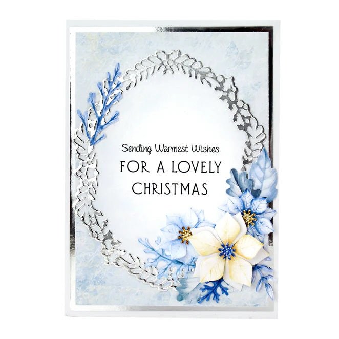 Katy Sue - Winter Blooms Die Cut Flowers and Leaves (3/sheets) - The Crafty Kiwi