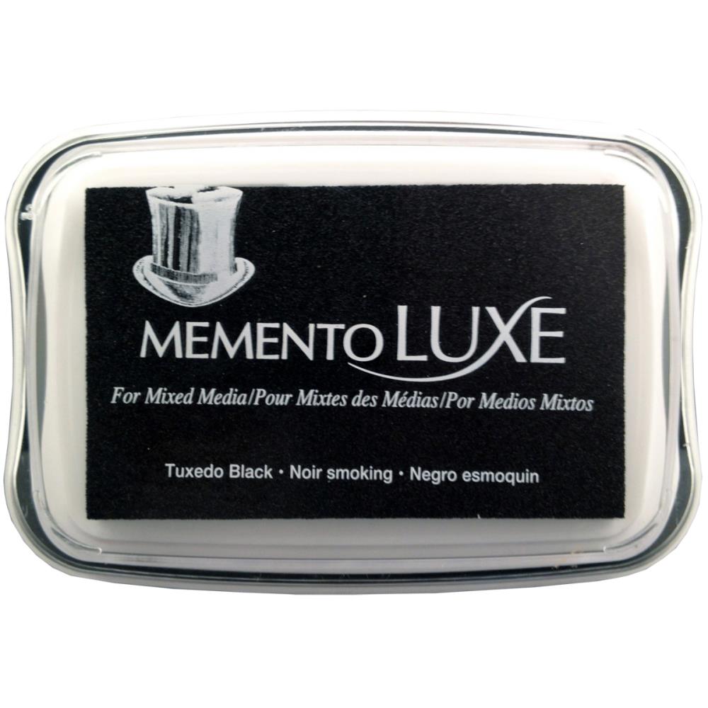 Memento - Tuxedo Black ink Pad - The Crafty Kiwi
