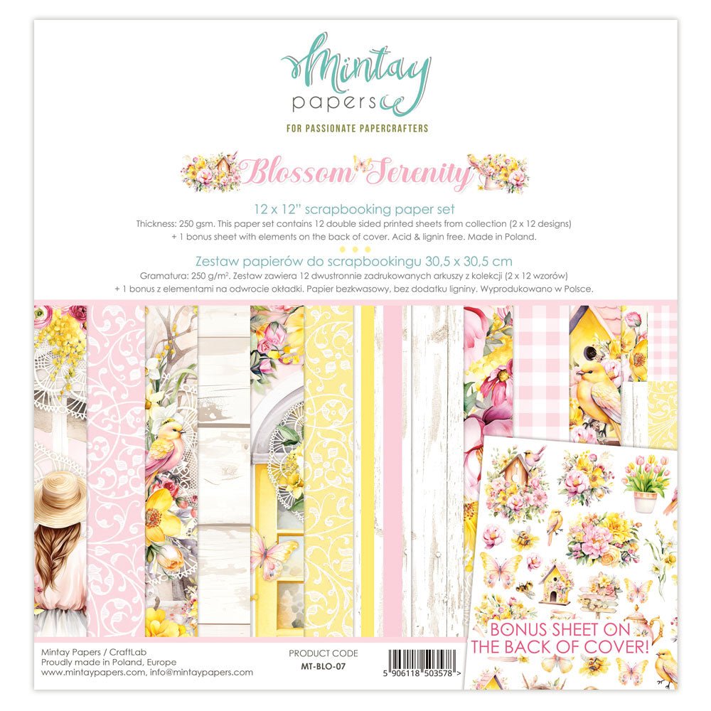 Mintay - Blossom Serenity Bundle Kit - The Crafty Kiwi