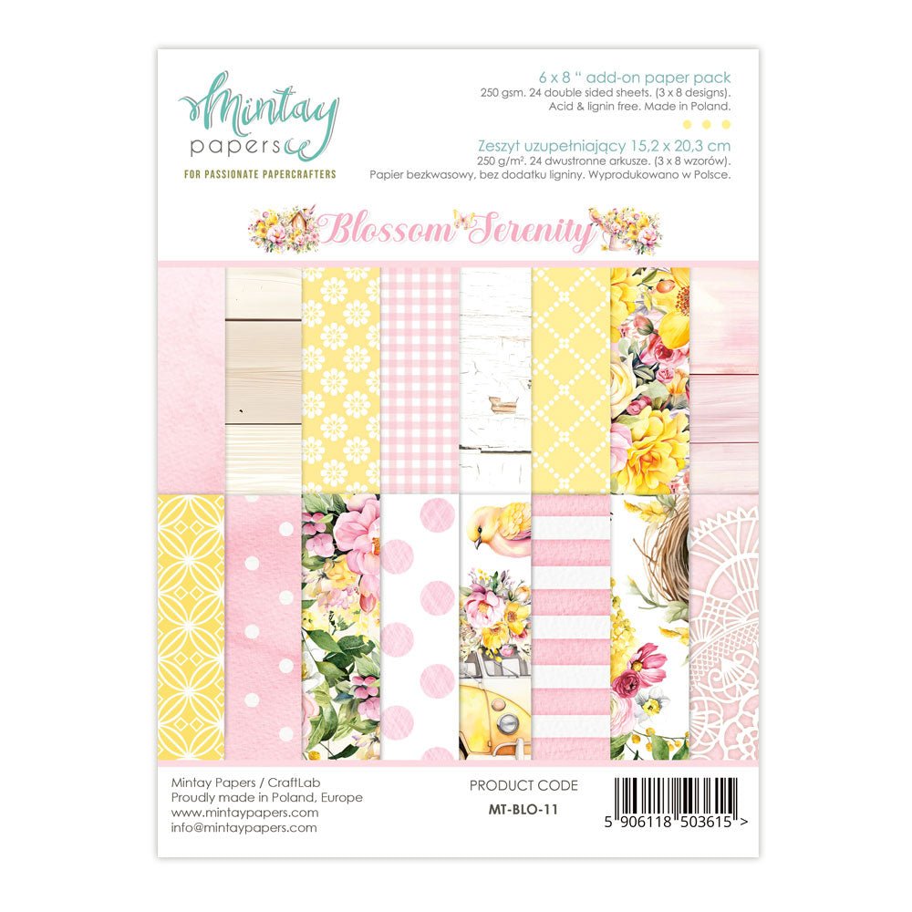 Mintay - Blossom Serenity Bundle Kit - The Crafty Kiwi