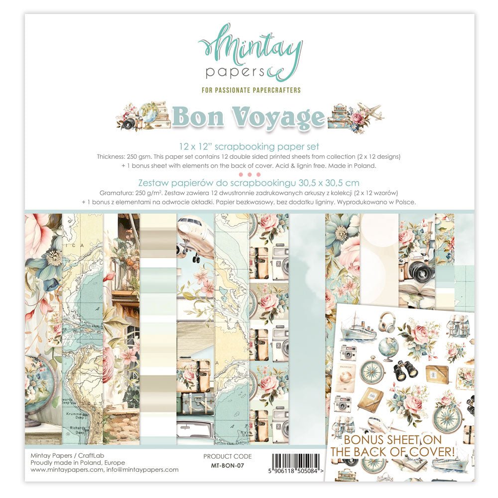Mintay - Bon Voyage Bundle Kit - The Crafty Kiwi
