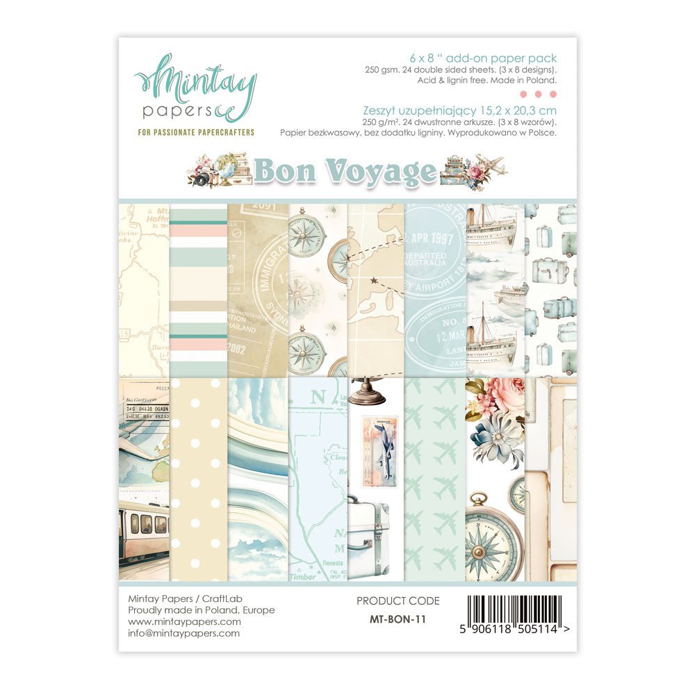 Mintay - Bon Voyage Bundle Kit - The Crafty Kiwi
