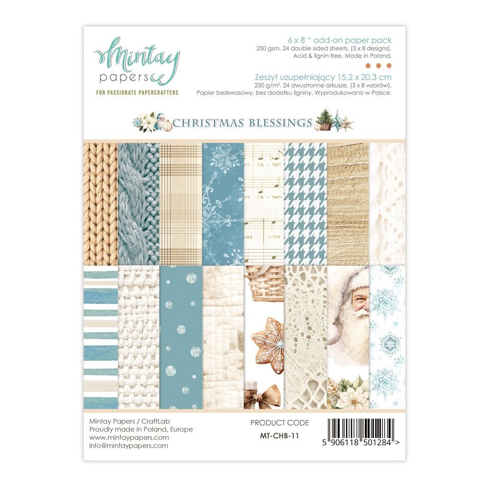 Mintay - Christmas Blessings Bundle Kit - The Crafty Kiwi
